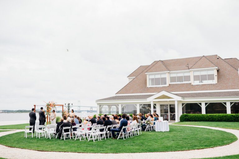 Island House Belle Mer Wedding | L+A | Newport, RI