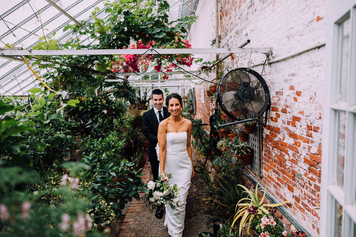The Lyman Estate Wedding Greenhouse